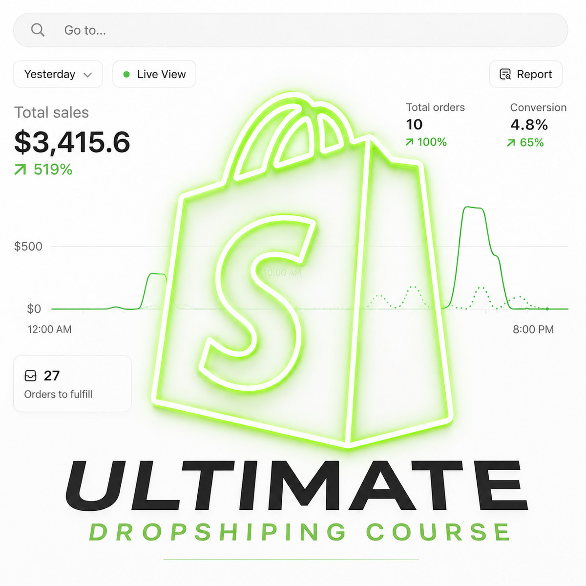 Ultimate Dropshipping Course by QuantumLeap Academy – online course cover